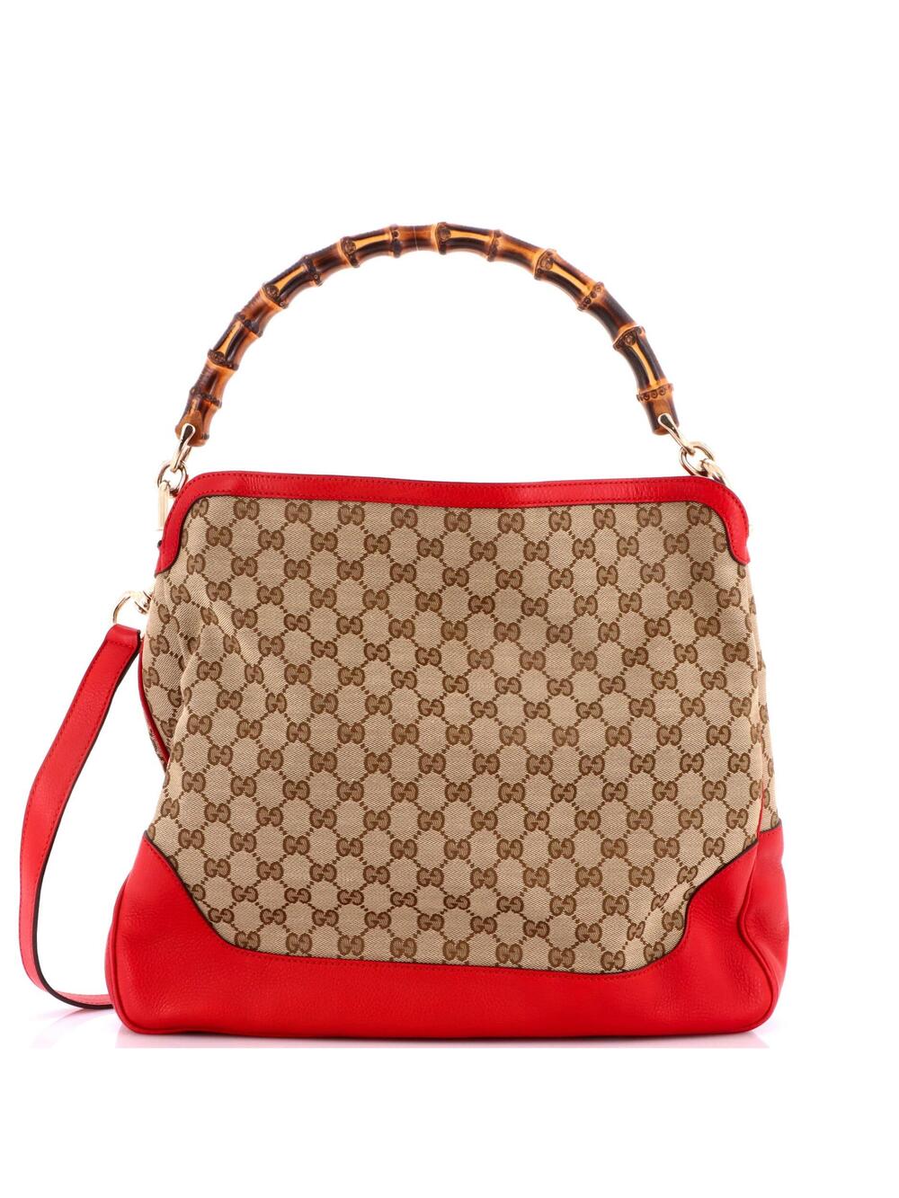 Gucci Diana Bamboo Shoulder Bag Gg #340398G10B